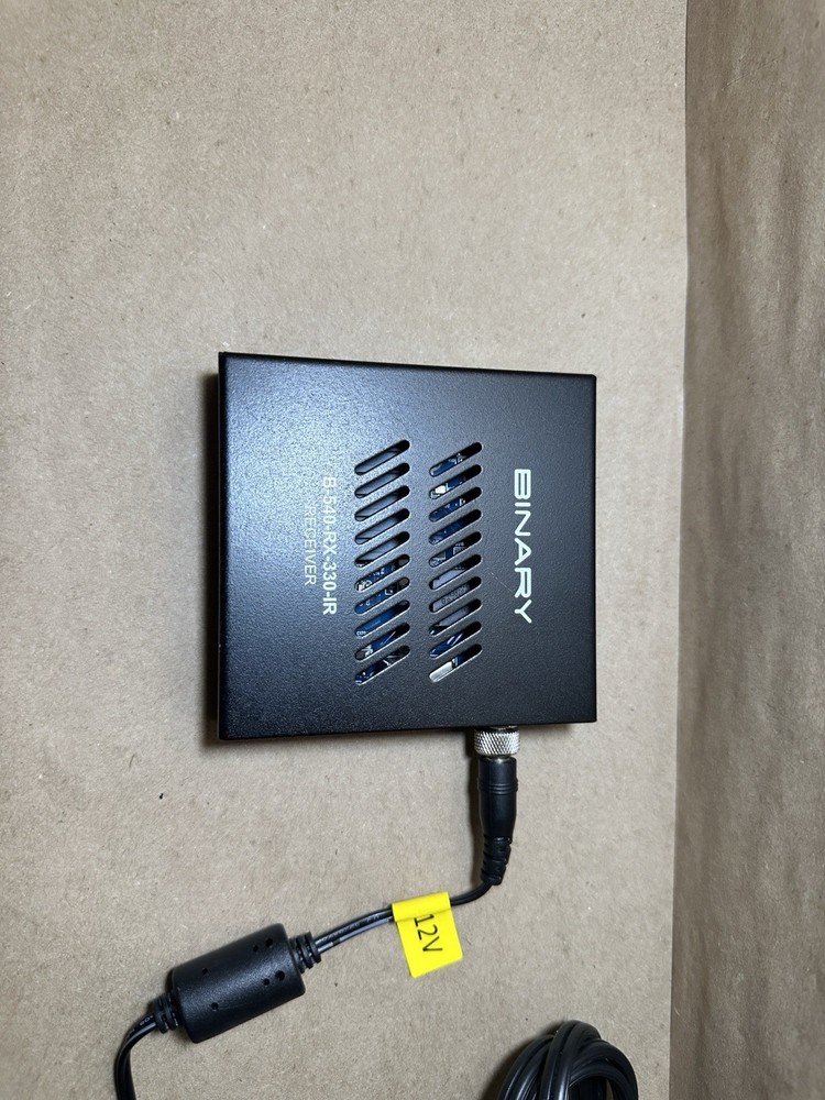 BINARY B-540-RX-330-IR Receiver w/ Power Supply