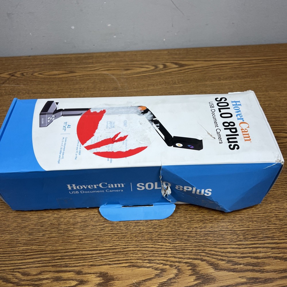 Hovercam Solo 8 Plus Document Camera with USB Cable