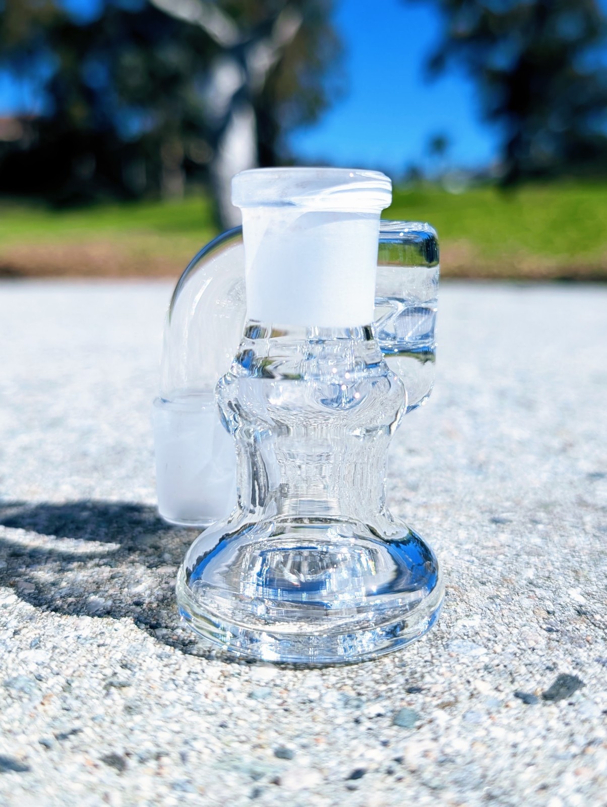 Turbine Perc 18mm 90° Premium Dry Ash Catcher Tobacco Water Pipe Bong Bubbler