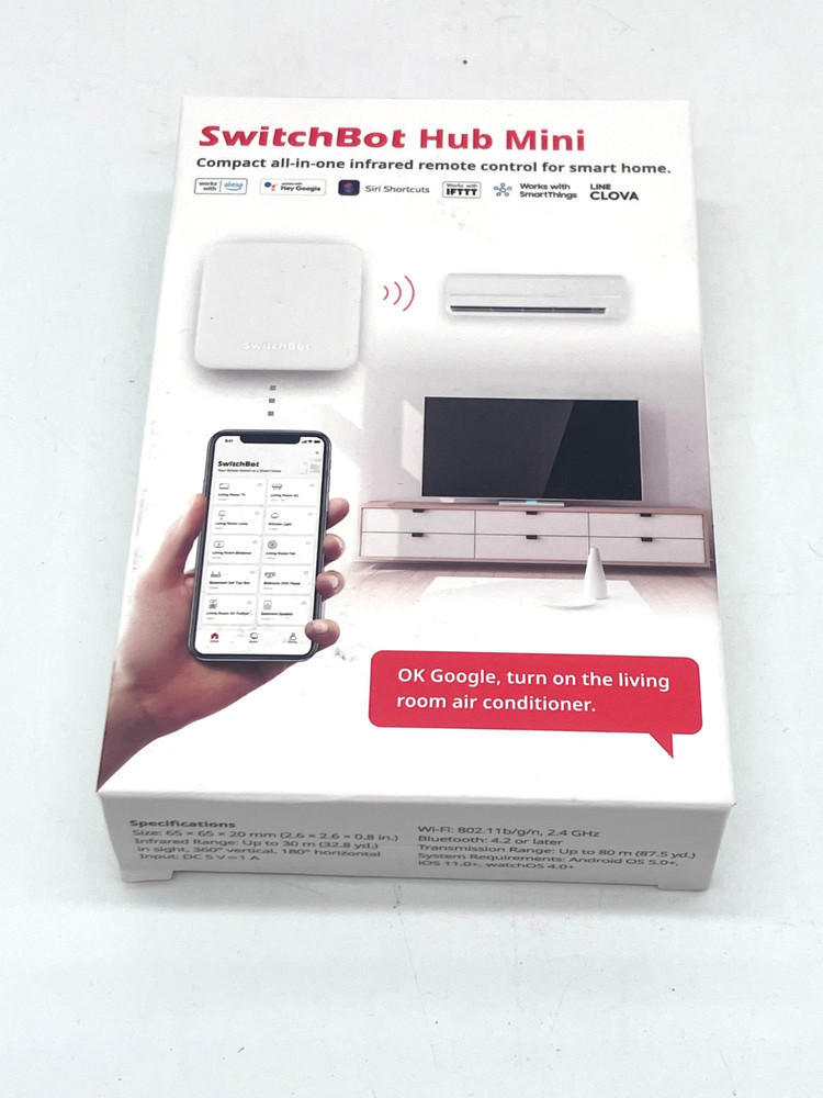 SwitchBot Hub Mini Smart Remote Home Control IR Blaster - NEW