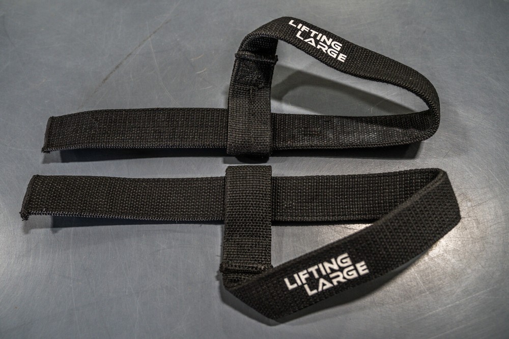 Double Ply WeightLifting Straps - Black