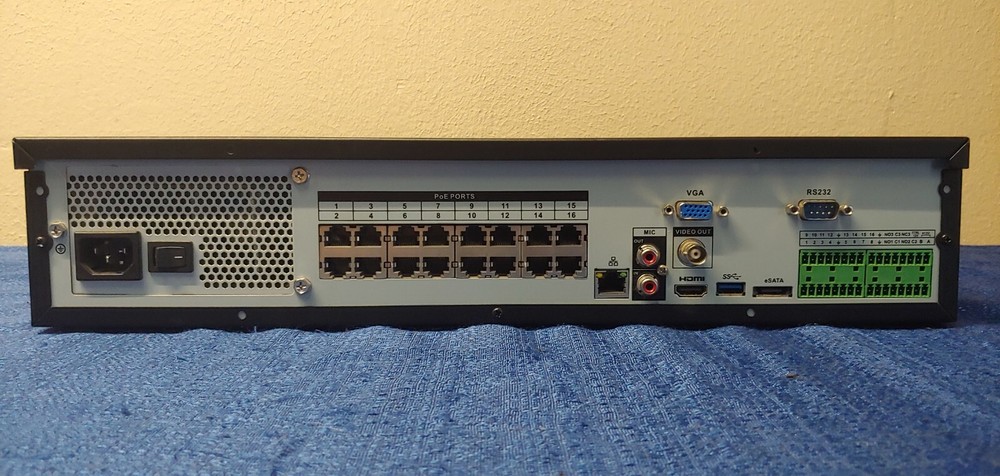 HDX HXEXNVRDR-P-32 Network Video Recorder