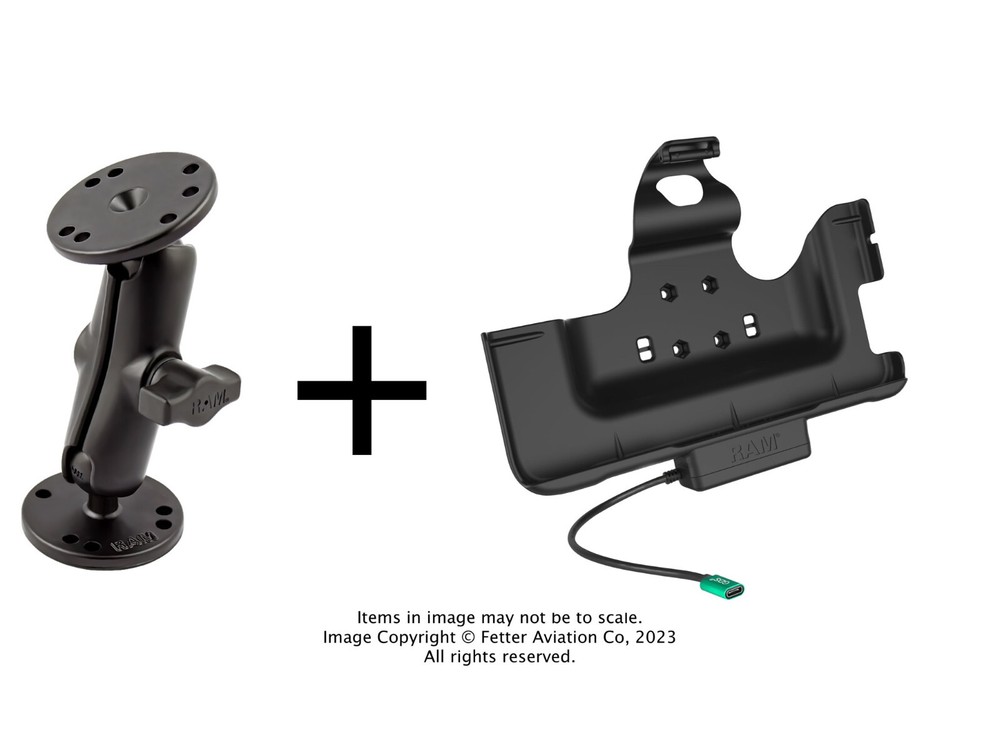 RAM Powered Drill-Down Mount for Samsung Tab Active4 Pro, Tab Active Pro