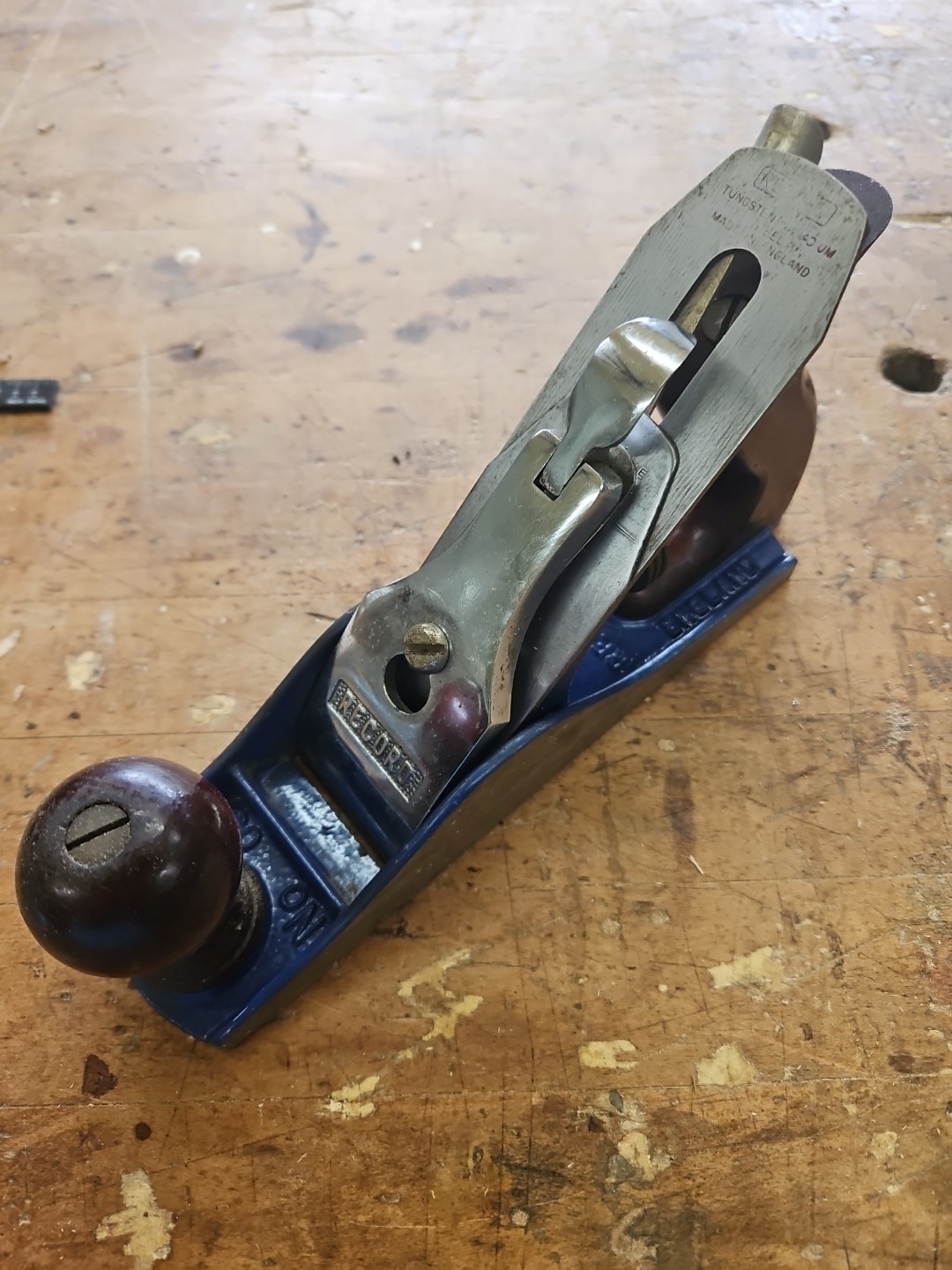 Record No 03 smoothing hand plane, smooth bottom, made in England