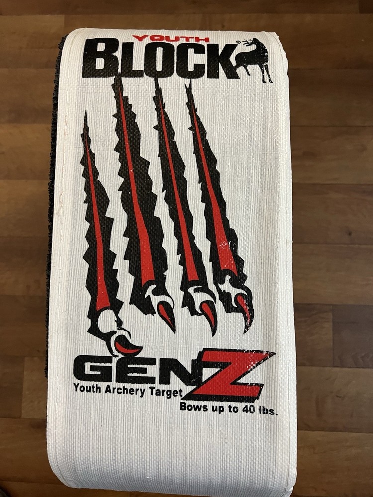 GenZ Block Youth Archery Target - 40lb