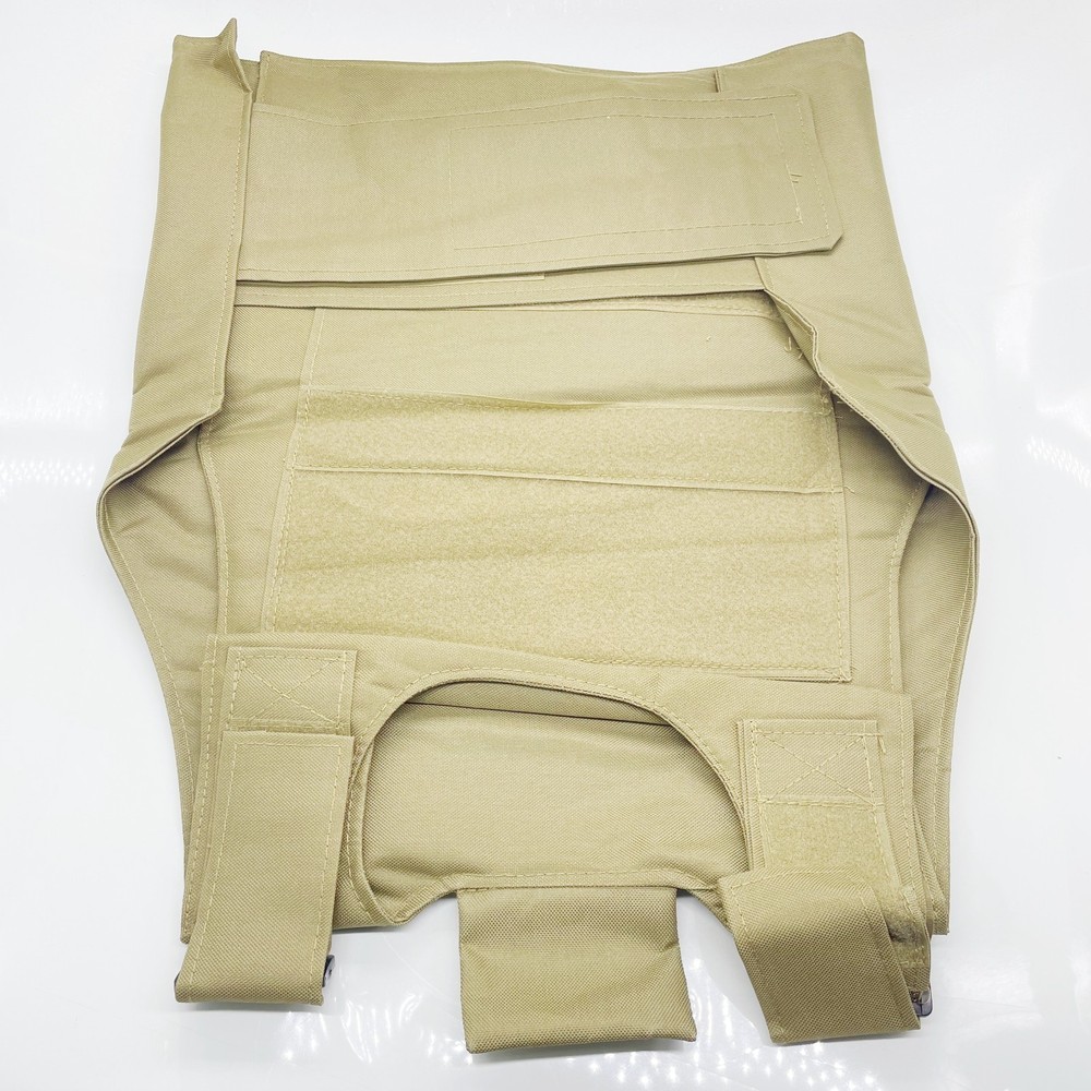 Armor Tactical Jacket Body Bulletproof Vest Front Back Plates Guard Security Kit