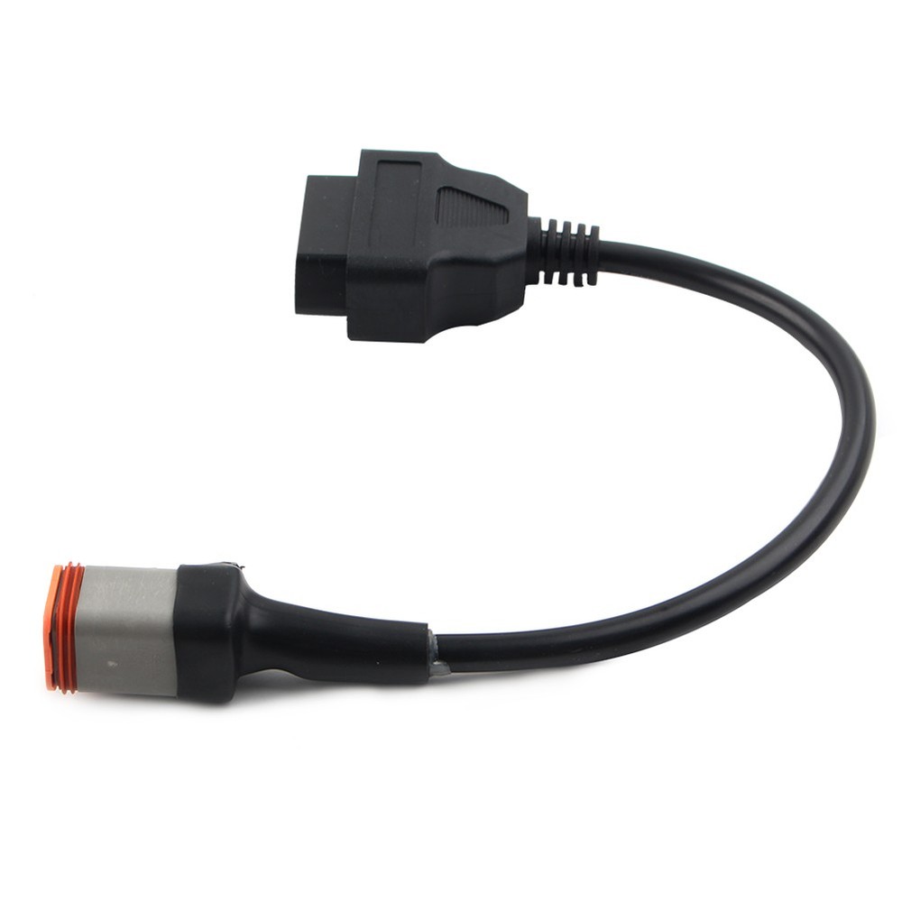For Harley Davidson 6Pin to OBD2 Diagnostic Tool Code Reader Adapter Cable
