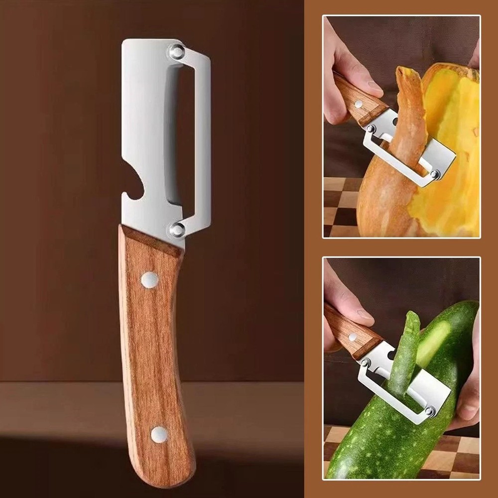 Multi-functional Vegetable Peeler for Kitchen, 2 in 1 Single Blade Peelers Tool