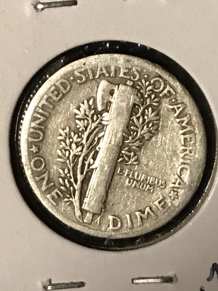 1936 Mercury Dime VG+
