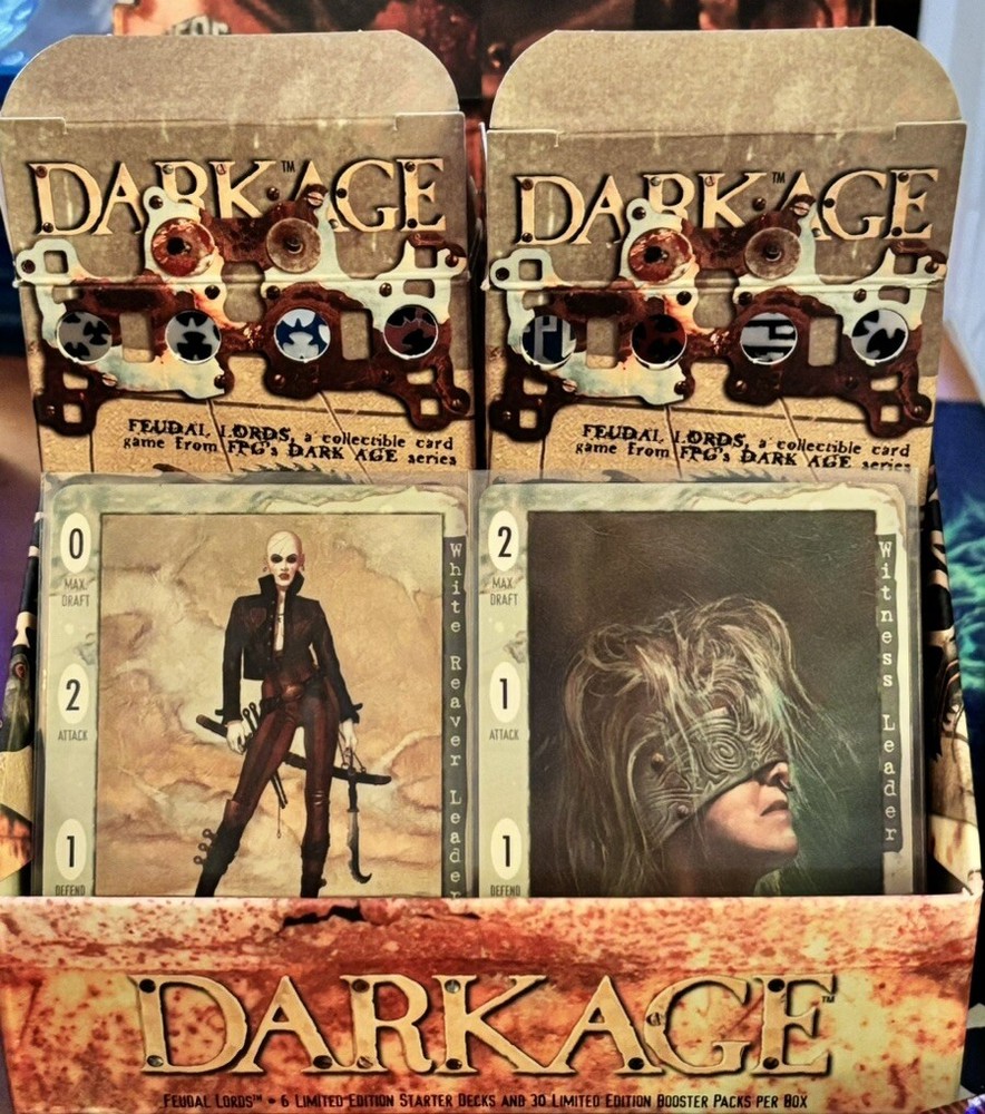 Dark Age: Feudal Lords CCG (1996) Unsealed Starter Deck Sets
