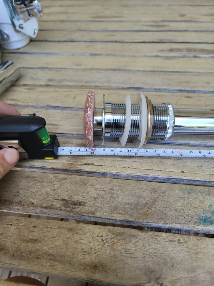 Marble Stone Pop-Up Drain