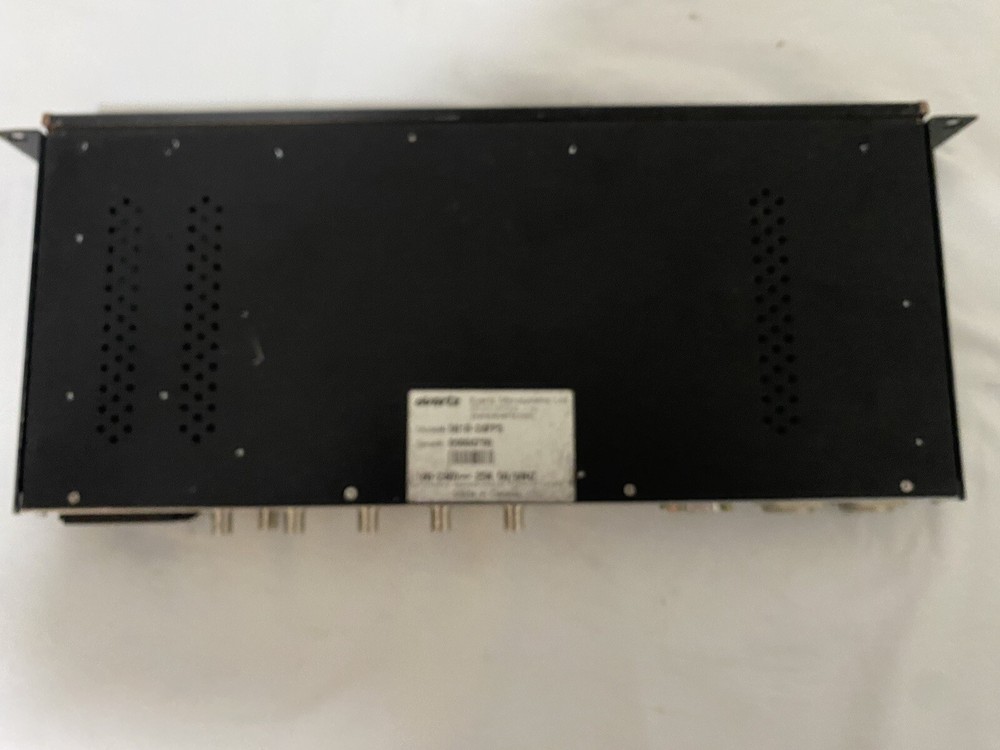 Evertz 5010-24Fps Time Code Master Generator/Reader Console