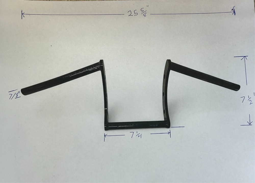 Mini Bike Handle Bars 7/8"