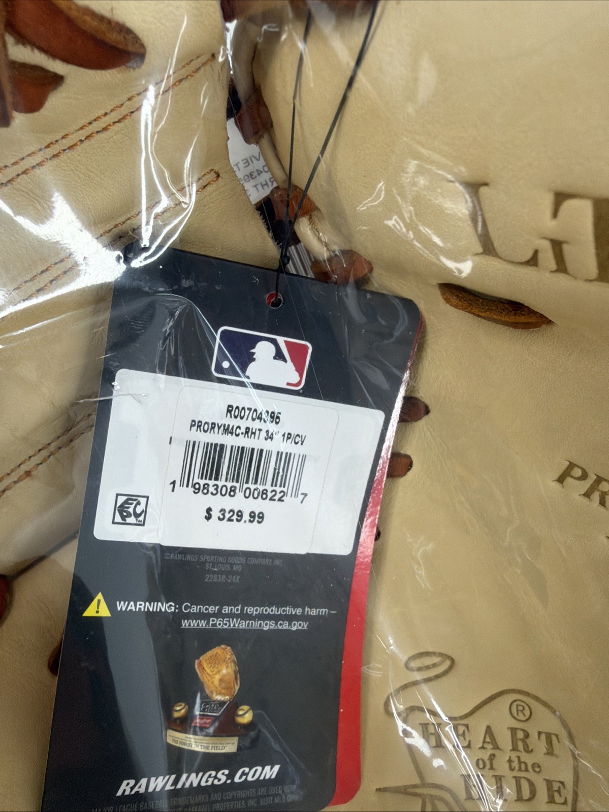 Rawlings | Heart of The Hide Baseball Glove | Traditional Break-in | 34”