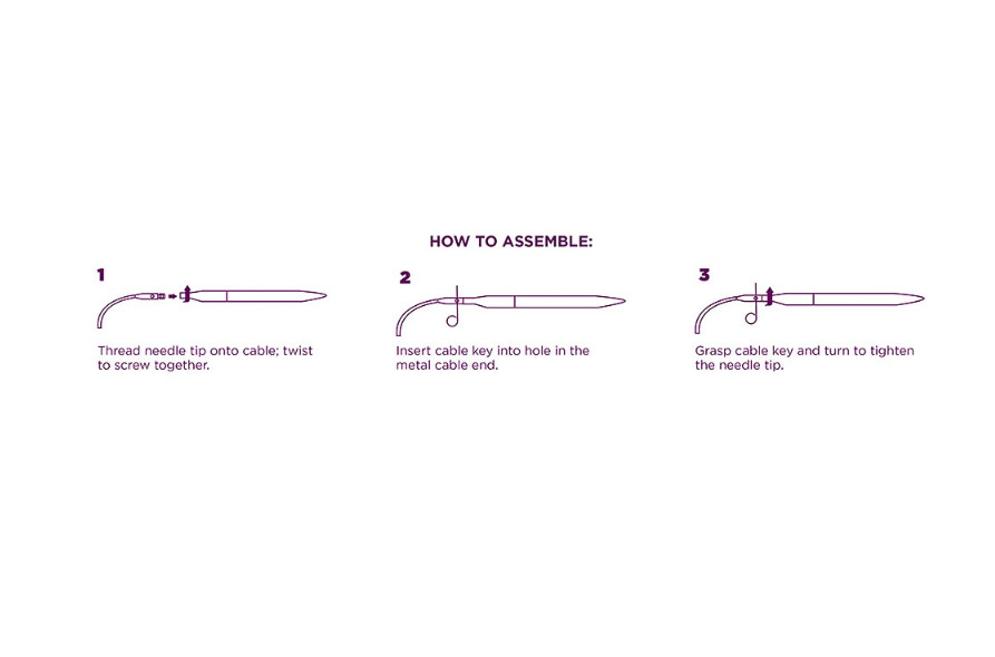 New Prism Aluminum Options Interchangeable Needle Set by ₭nit P͛icks