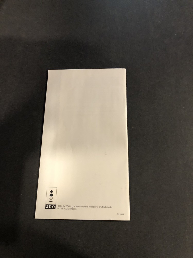 immercenary 3do Manual Only