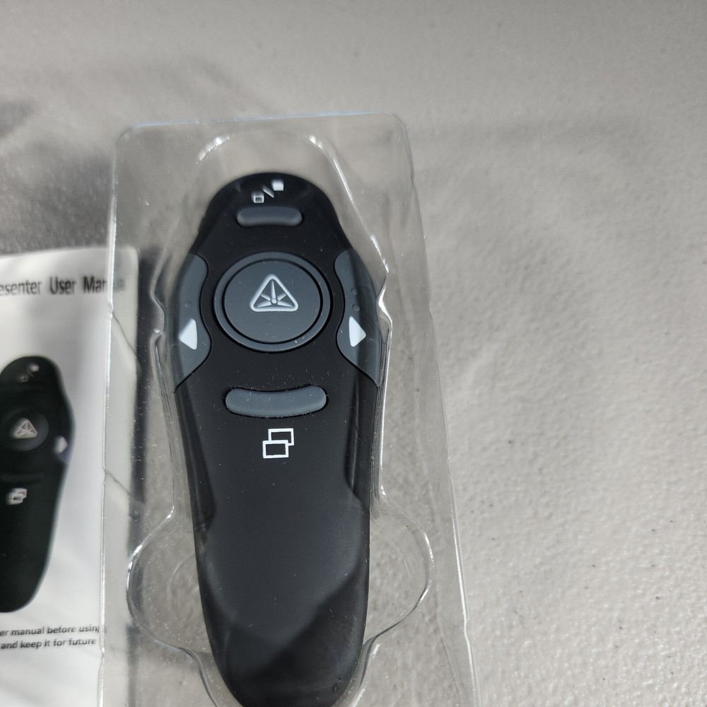 Wireless Presenter Remote Presentation USB Control. 2.4GHz D100 Ergonomic