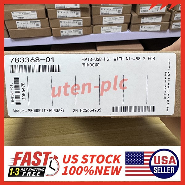 1PC National Instruments GPIB-USB-HS+ IEEE 488 Controller Analyzer 783368-01 USA