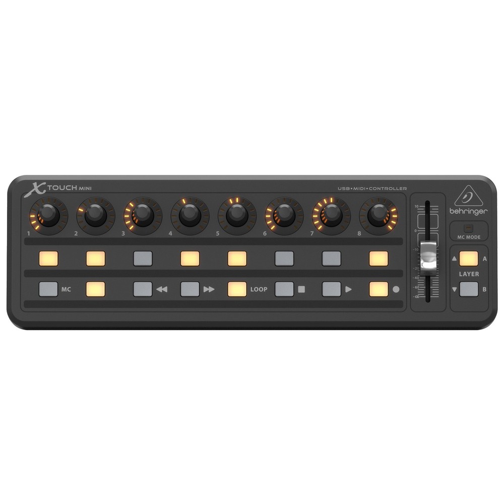 Behringer X-TOUCH MINI Ultra-Compact Universal USB/MIDI Controller