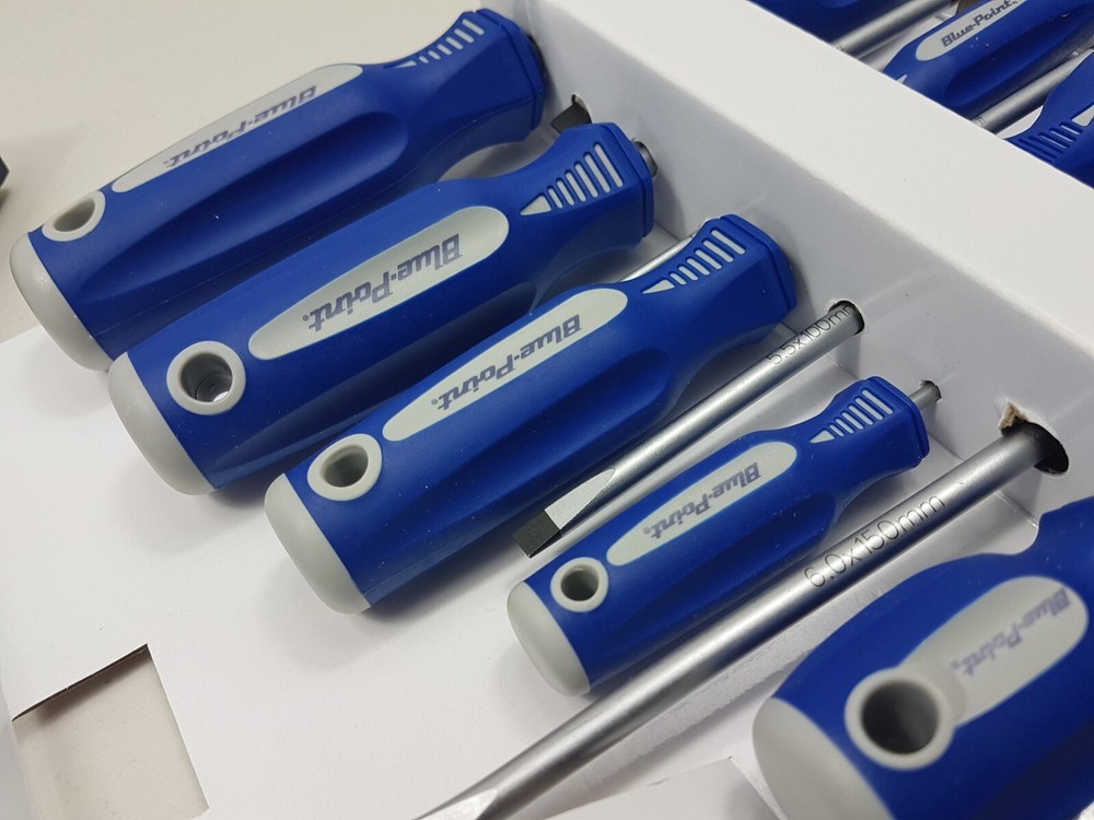 Blue Point 10pc Screwdriver Set - As sold by Snap On.