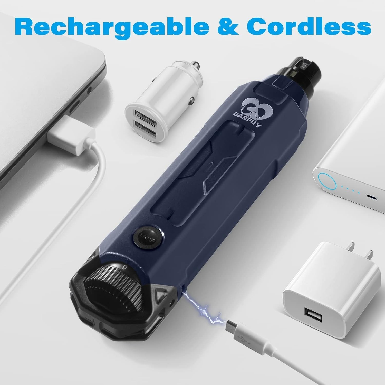 Upgraded Silent Groom Pro Nail Grinder Heusom Silent Grind Pro for Dogs Nail NEW