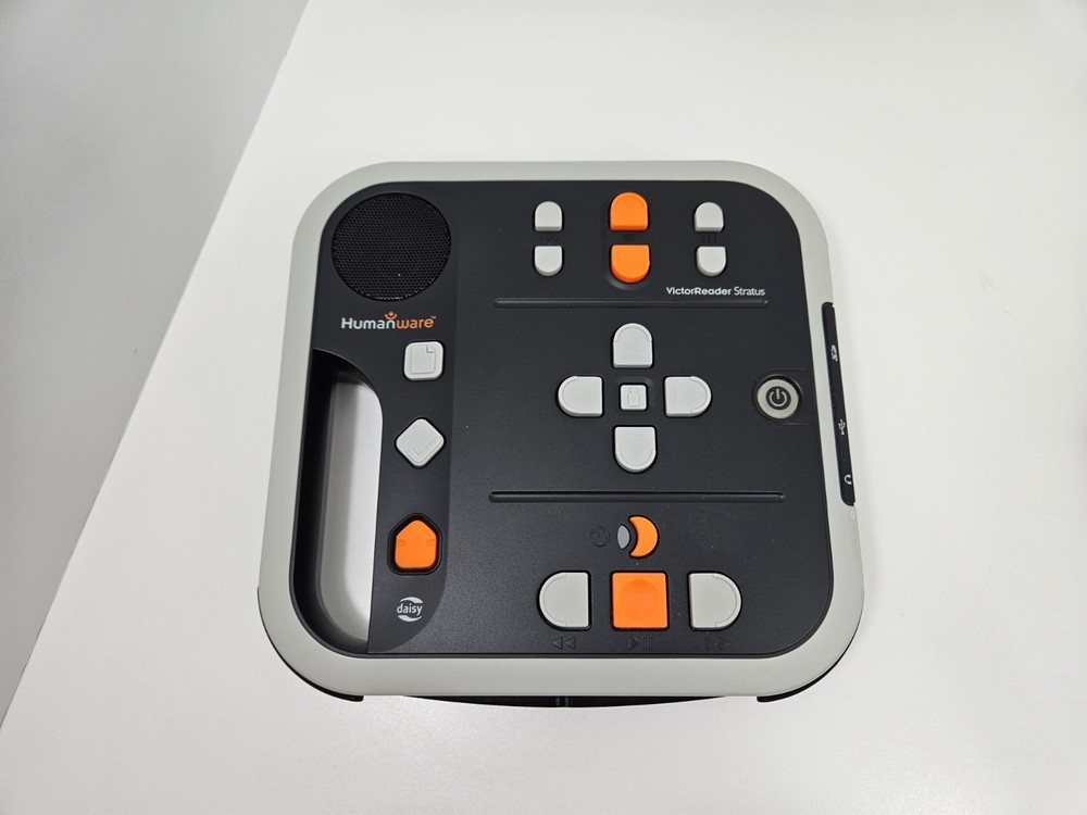 Humanware Victor Reader Stratus 4 Talking Daisy CD Audio Book Player Model 412vr