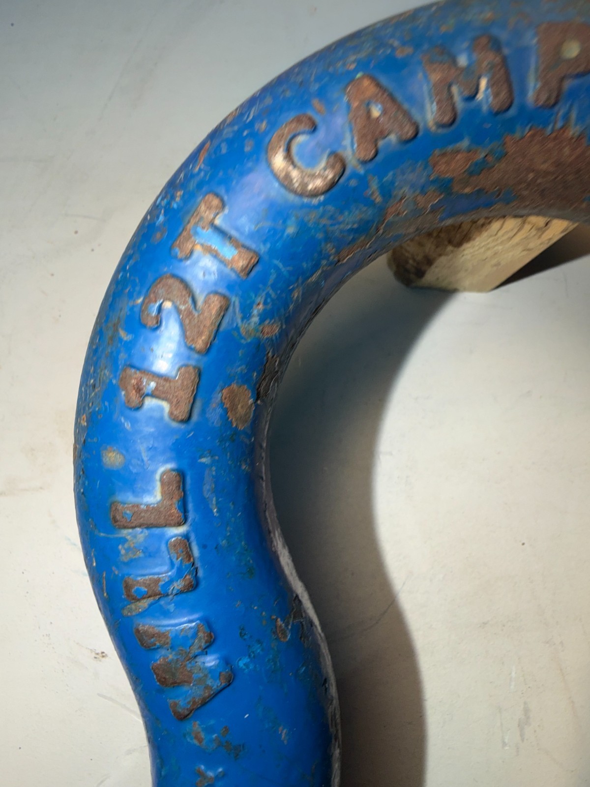 12 Ton Shackles Clevises Campbell 1-1/4" used 22 available, Free Shipping