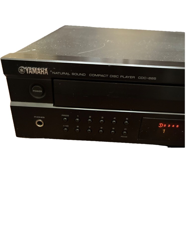 Yamaha CDC-685 CD Changer - Tested