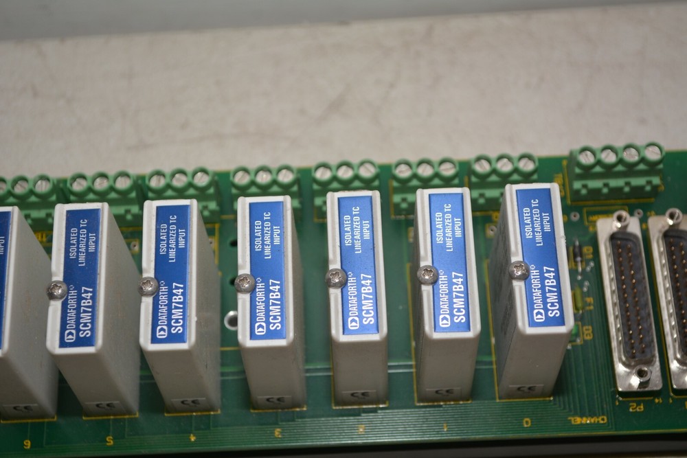 Lot 16x Dataforth SCM7B47 Isolated Linearized Input Modules With Board #B32