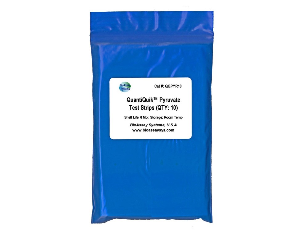 Pyruvate Quick Test Strips