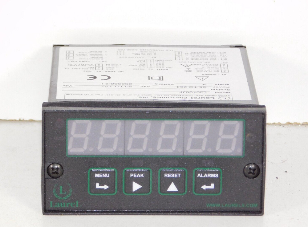 New Laurel L20100JF DPM Digital Panel Process Meter Temperature Controller Unit