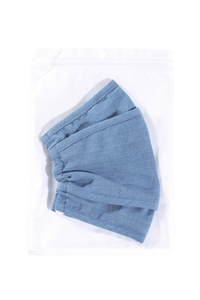 New Denim 3d Reusable Face Mask