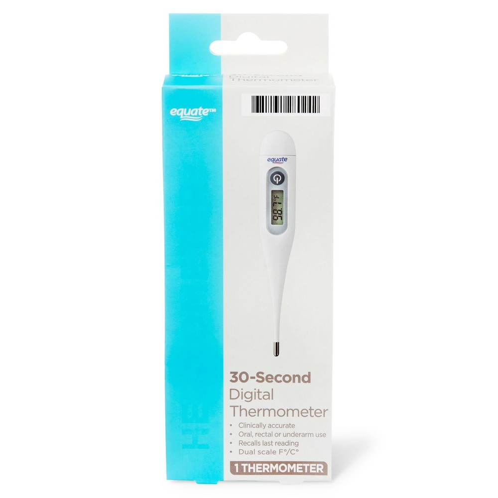 Equate 30-Second Digital Thermometer Fast Shipping!