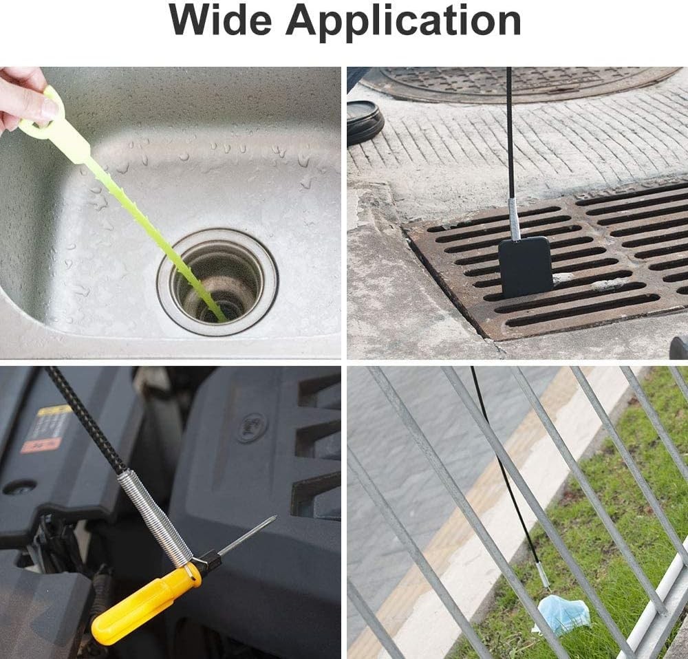 Lightweight 4-Claw Tool for Home & Kitchen - 35.4 Inch Flexible Solution