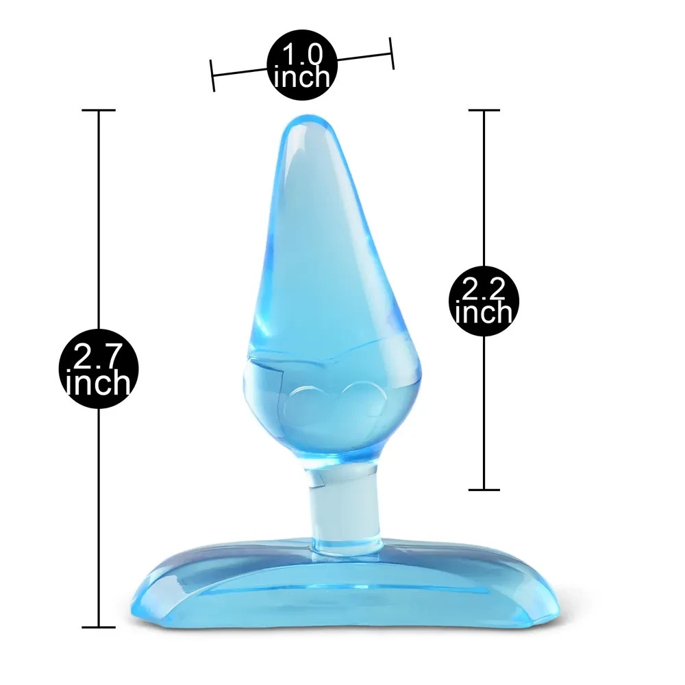 Mini Unscented PVC Anal Plug