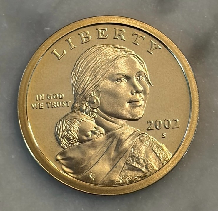 2002-S Sacagawea Native American Dollar Clad Proof