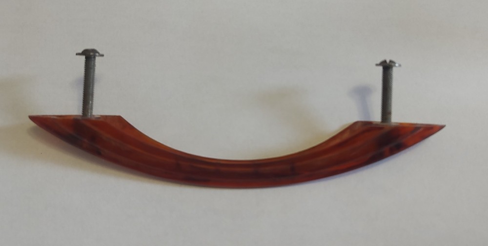 Vintage Orange Lucite/Plastic Drawer Pull