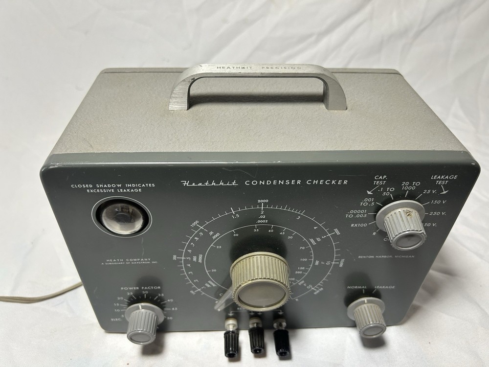 Heathkit C-3 Capacitor Tester Condenser Checker