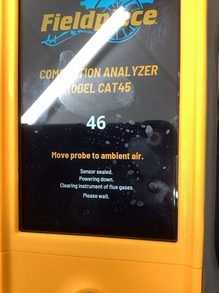 Fieldpiece Cat45 Combustion Analyzer With Case 123208