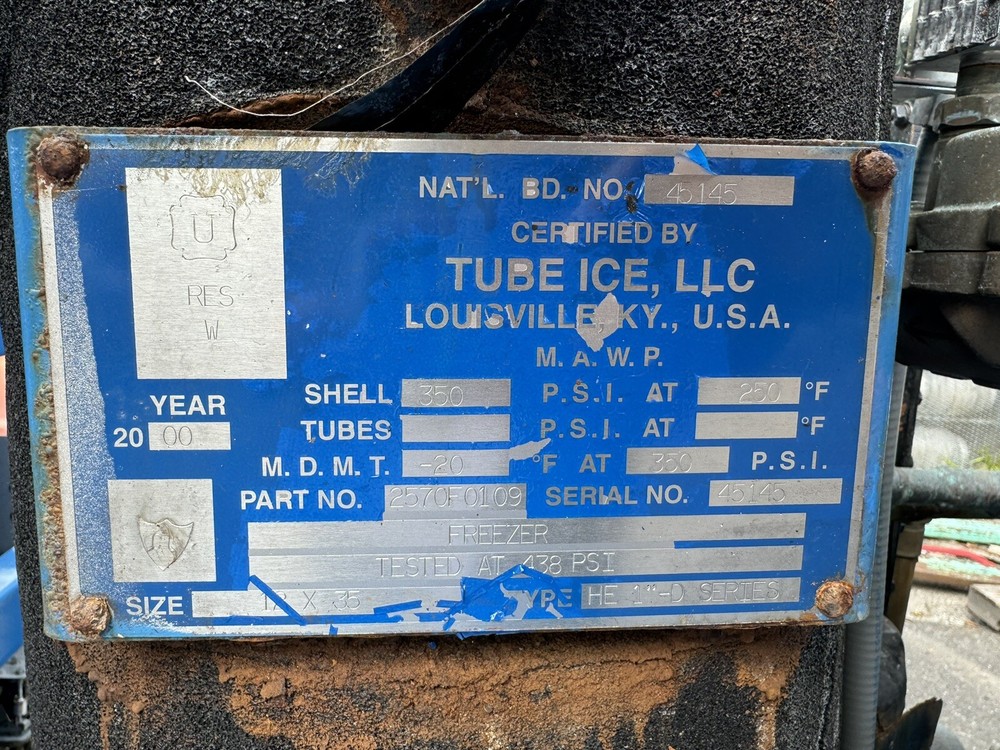 Vogt Ice Maker Machine Model 4000, High Capacity Ice Machine,Working When Pulled