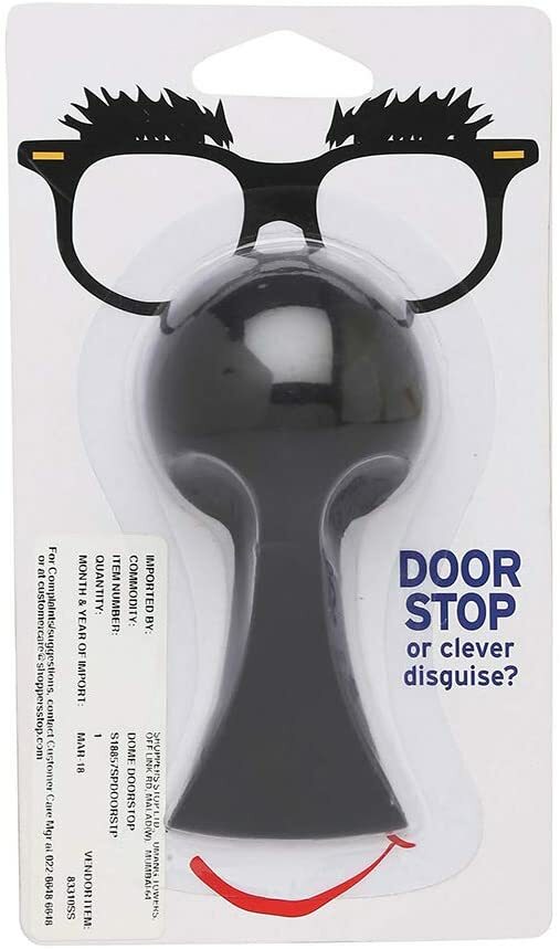 Doorstop - Dome Shaped (Black)