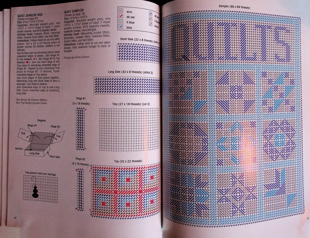 Plastic Canvas Patterns No Place Like Home 75 Mixed Sampler Patterns Projects