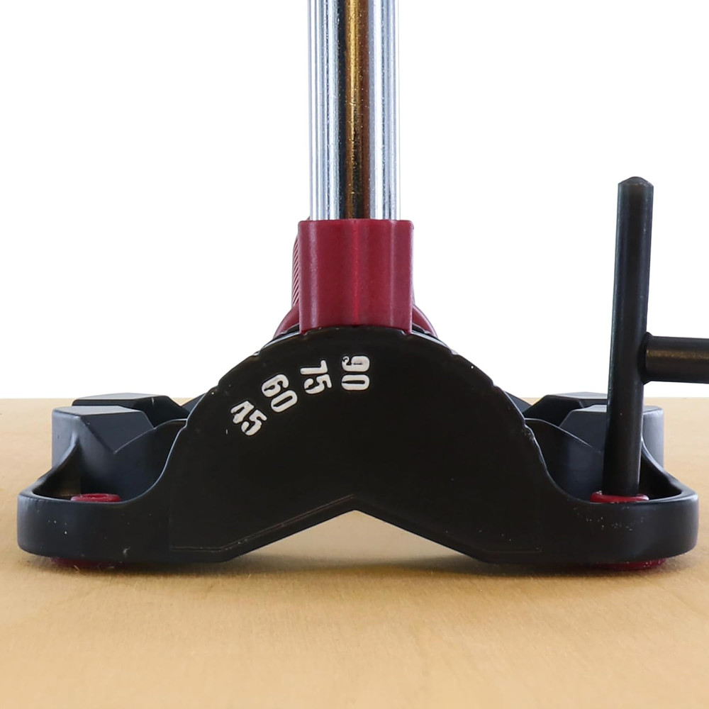 Portable Drill Guide Jig Adjustable Drilling Attachment 3/8 Chuck