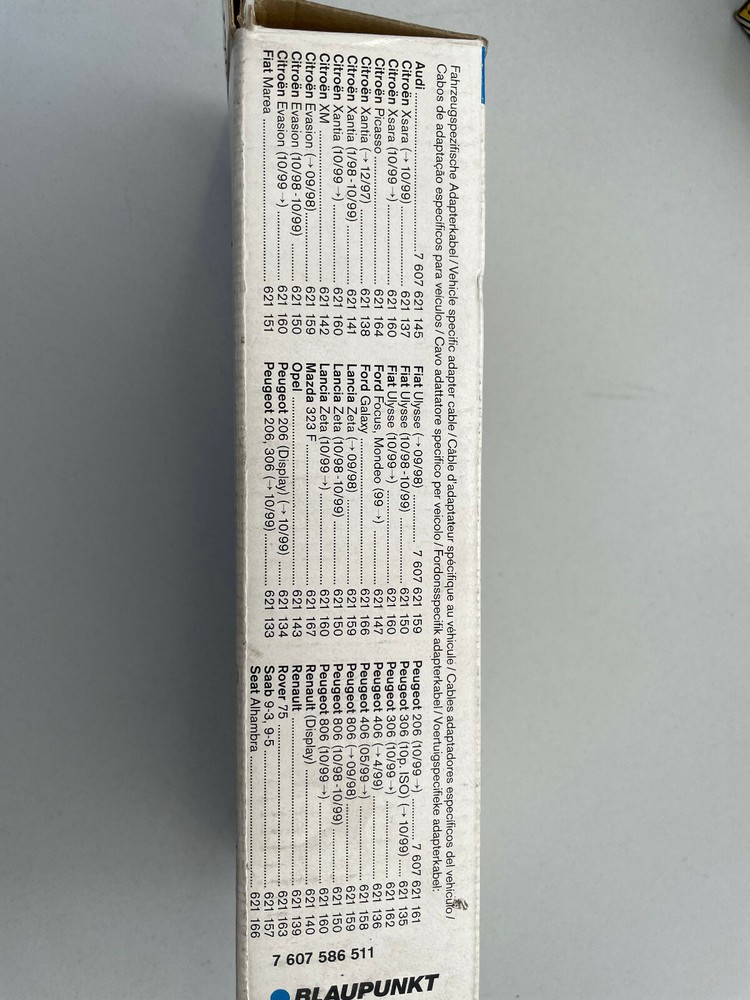 Blaupunkt Interface Remote Control 7607586511 New