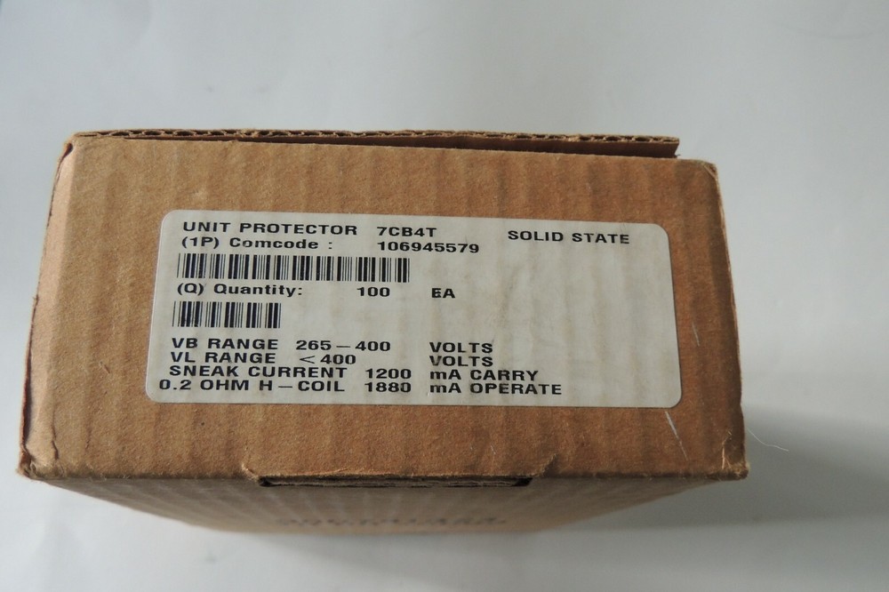 100 7CB4T AVAYA Surge Protector 5-Pin Solid State Modules YELLOW NEW