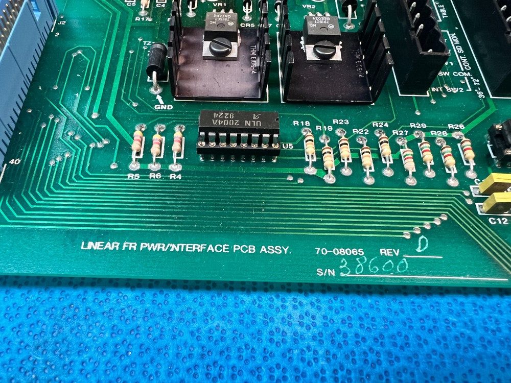Linear FR PWR/interface pcb ASSY 70-08065 Rev D (E054)