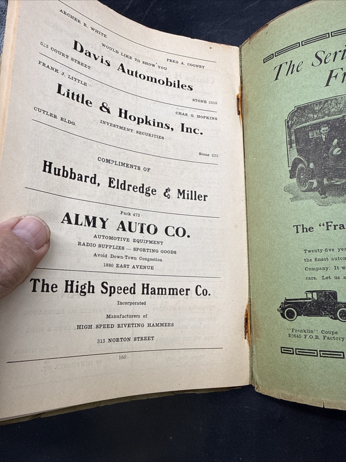 RARE 1926 27th Infantry Division 108th Company A Field Day Souvenir History book