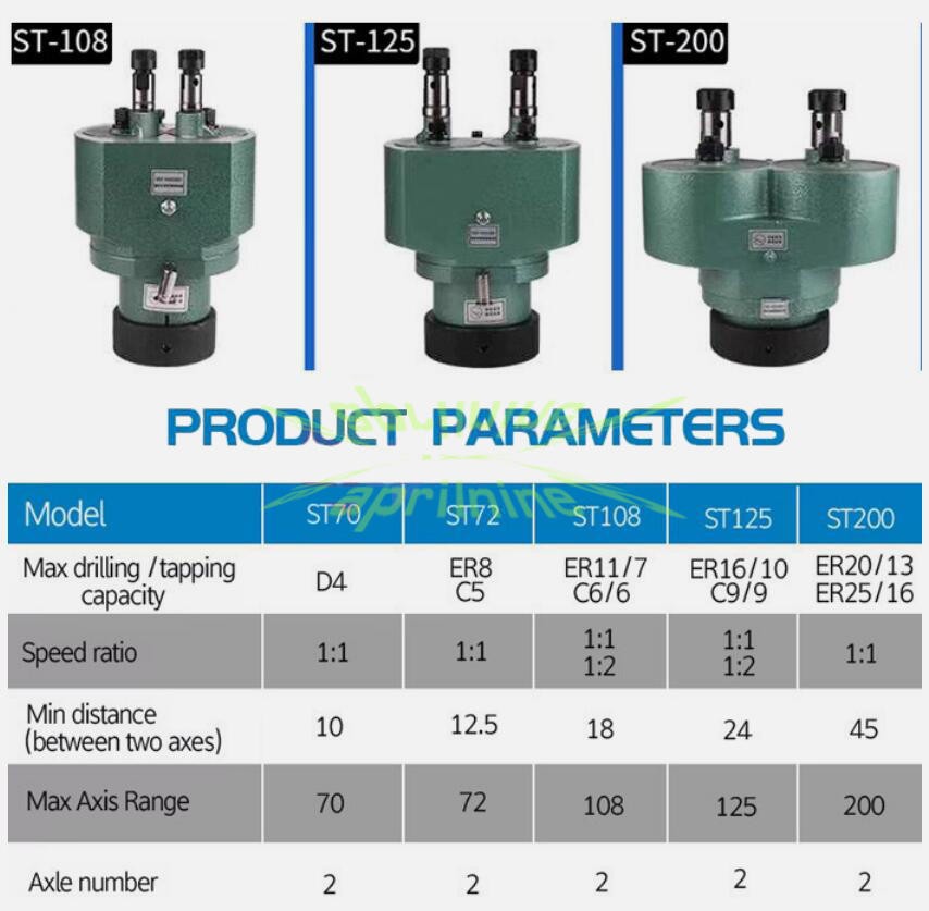 Two-Spindle Boring Machine Multi-spindle Drill Multi-Head Drill Tapping Machine