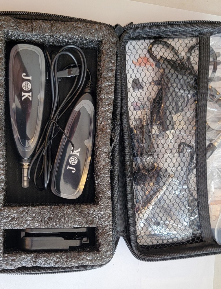JK MIC-J 044 Wireless Microphone System, 2.4G Wireless Lavalier Microphone' New