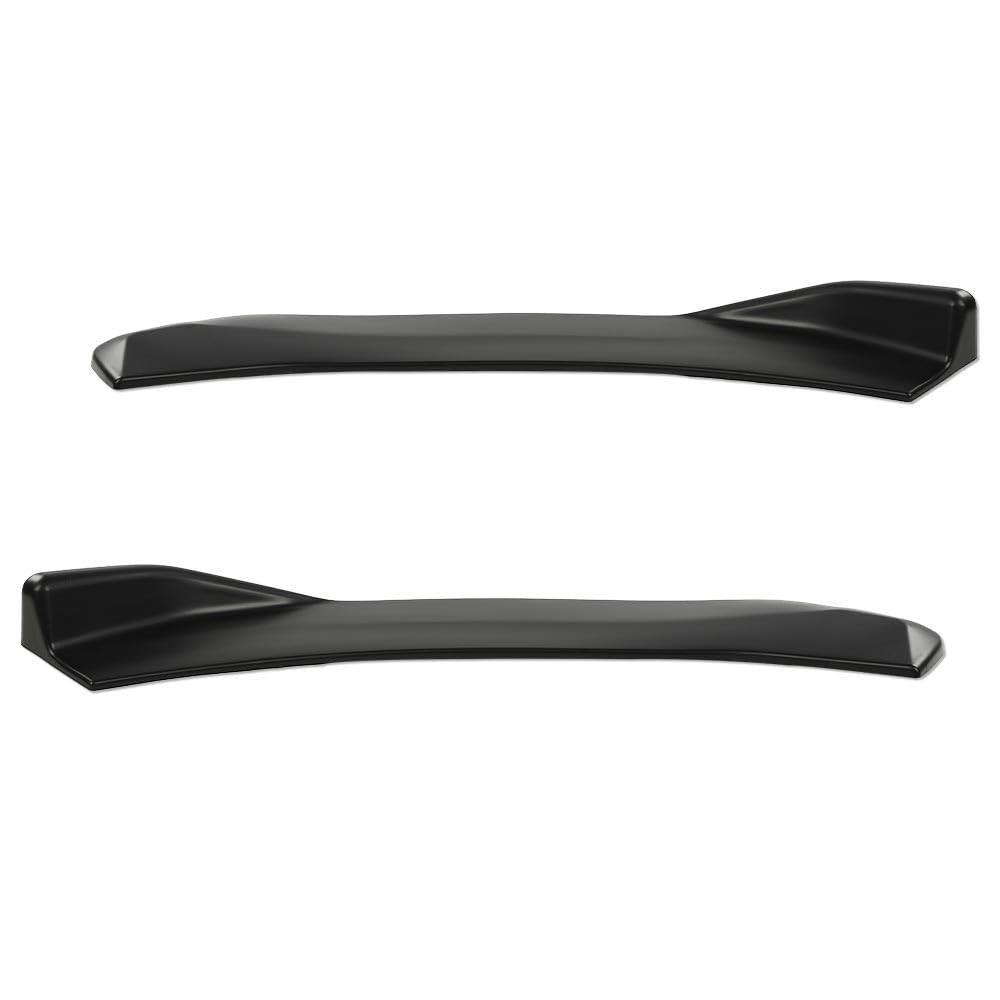 Universal Front Bumper Lip Splitter Diffuser Winglet Type-2 Black